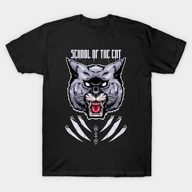 Cat School T-Shirt by Ainn Supply